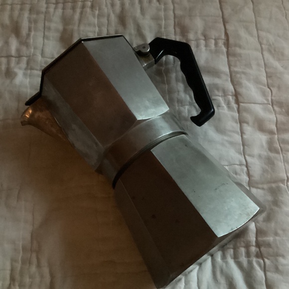 VINTAGE MORENITA  CAST ALUMINIUM STOVETOP MOKA POT ITALIAN ESPRESSO COFFEE MAKER - Picture 1 of 5